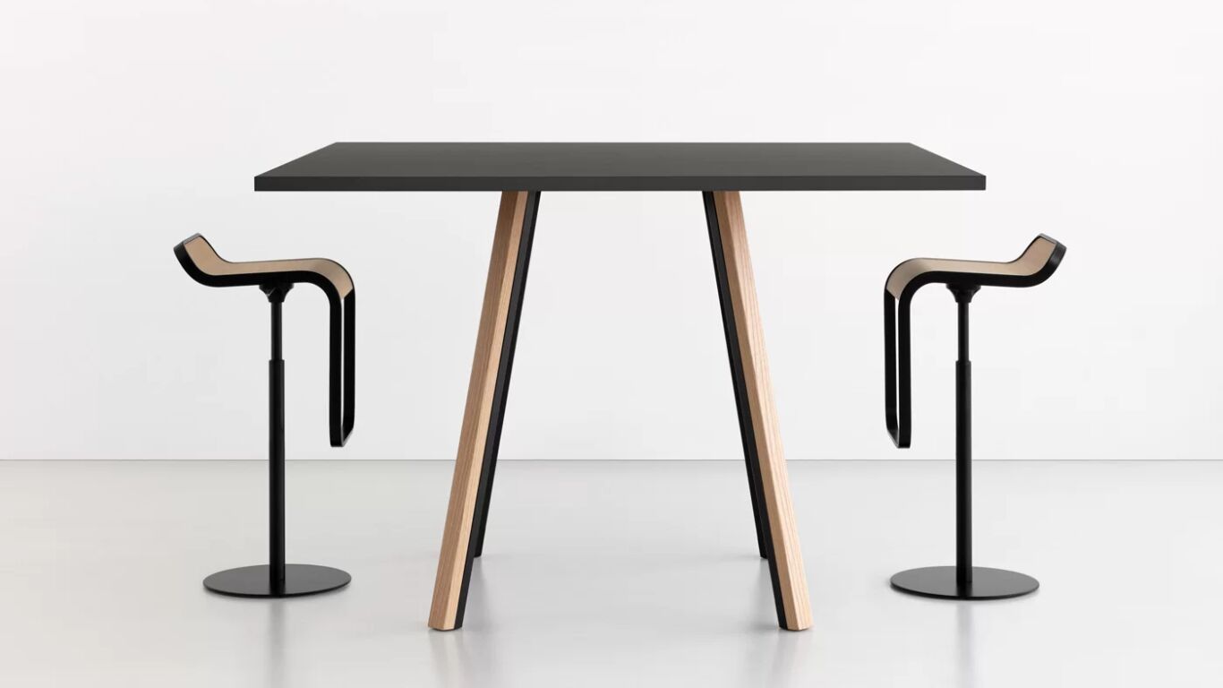 la palma ori table collection - showing a community table