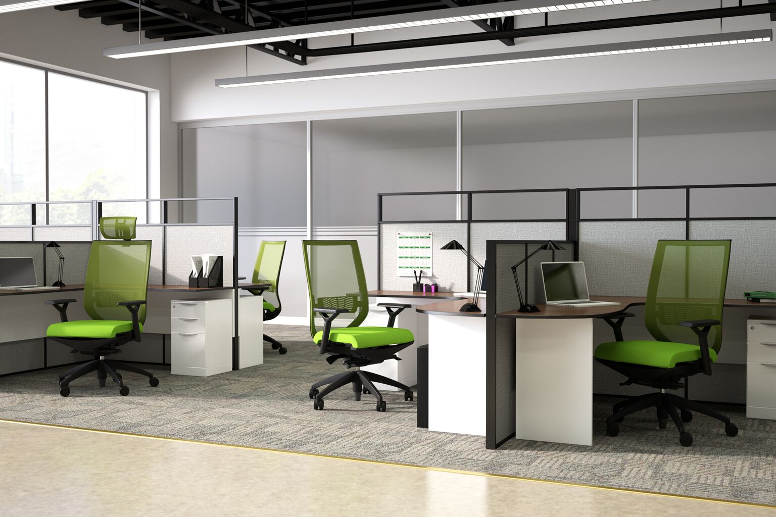 aria task chair | 9to5 seating - image 2