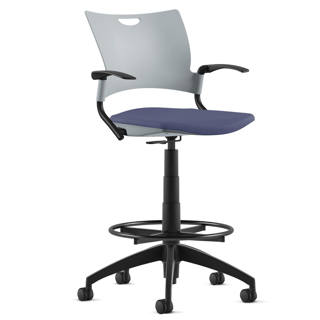 alan desk bella stool 9to5 seating