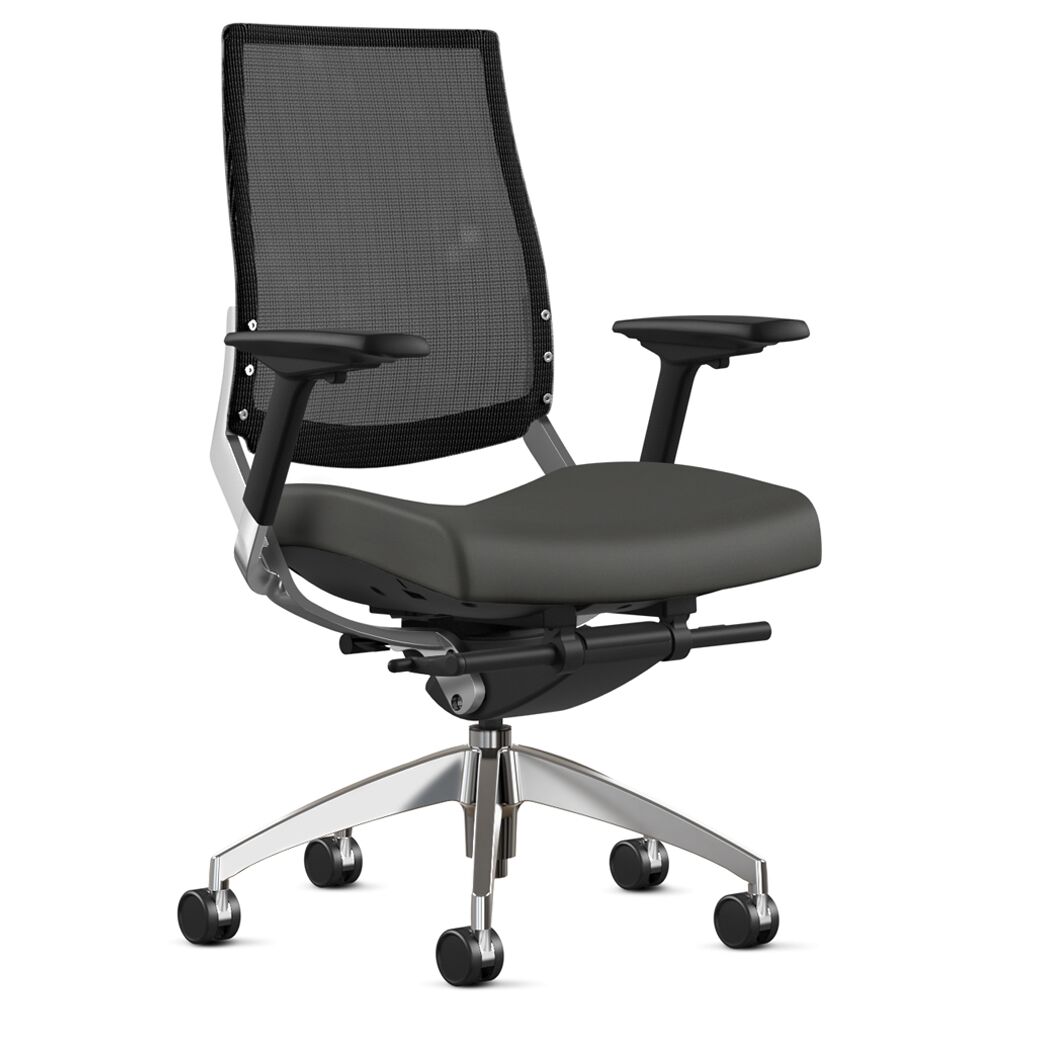 alan desk cosmo mesh chair 9to5 seating