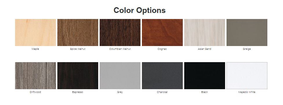 maverick desk 20 different laminate colors