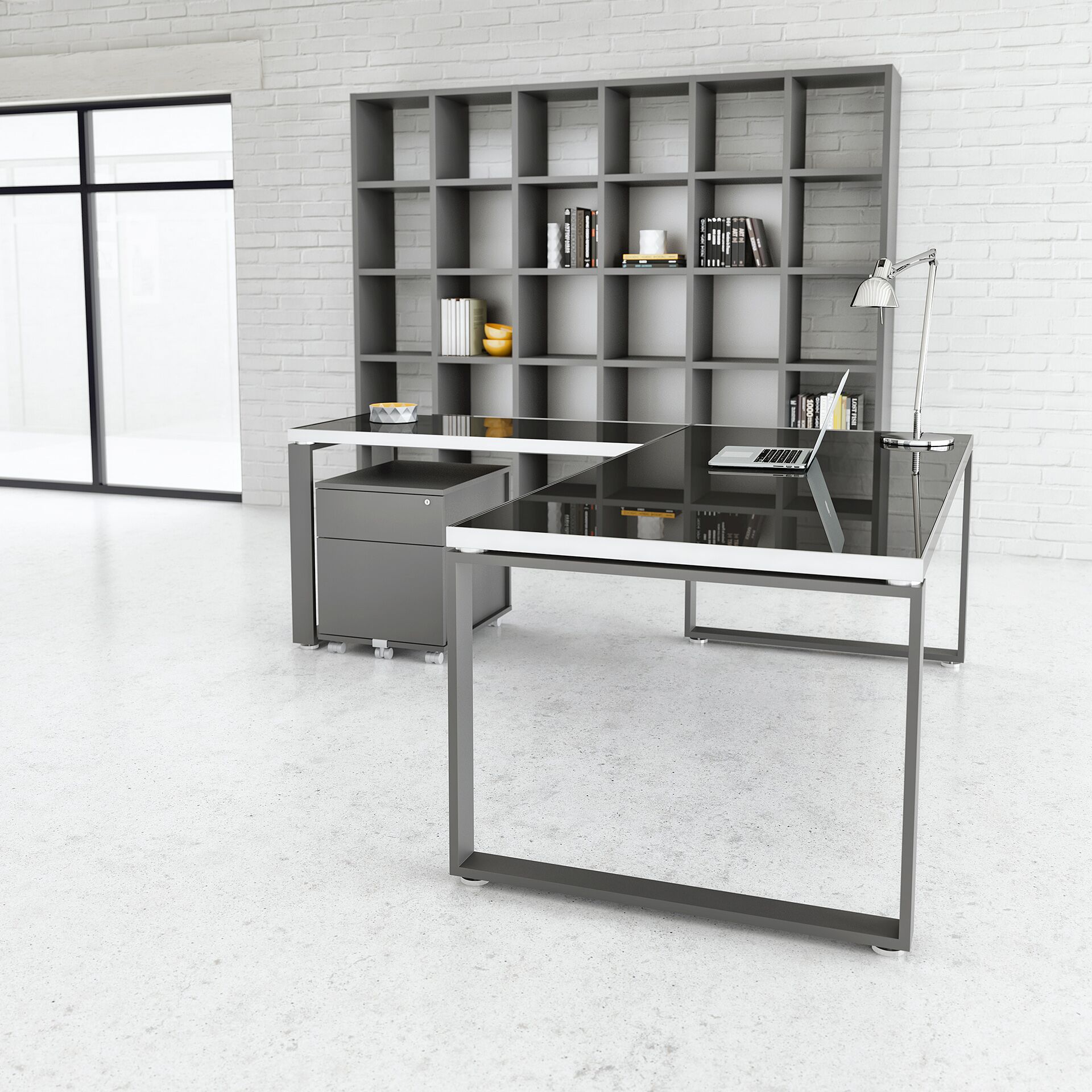 archimede modern executive desk | alea - image 11