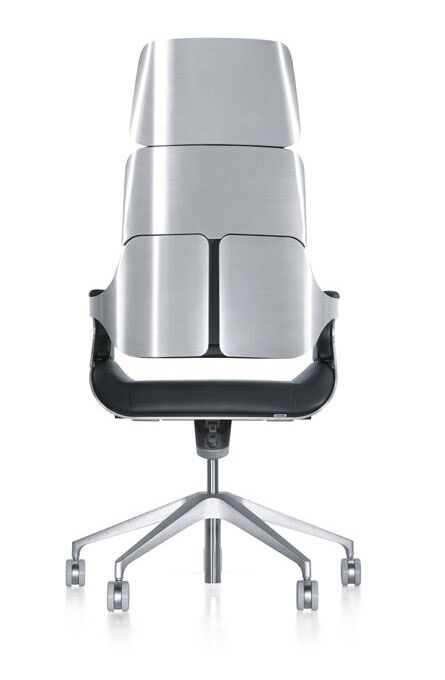 silver executive chair | interstuhl - image 4
