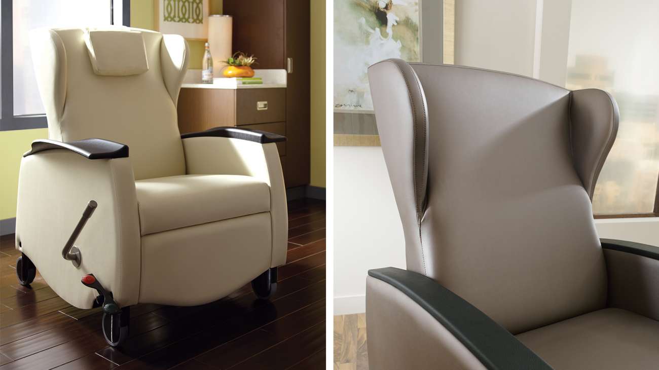 ofs carolina orchestra wing back recliner healthcare alan desk