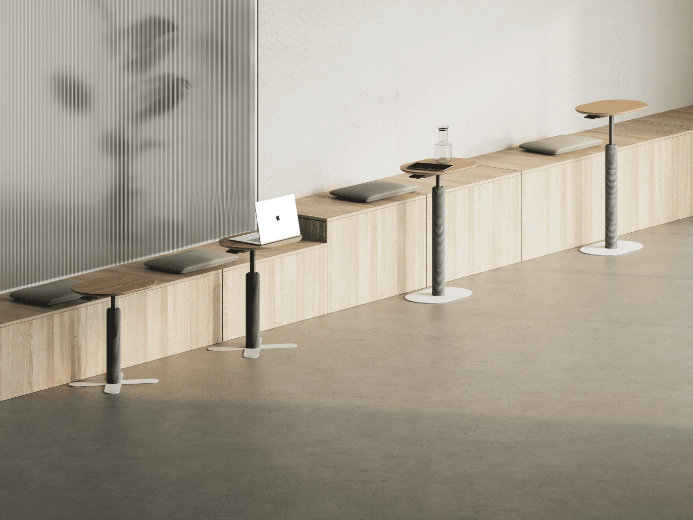 flux laptop table, adjustable height | hightower