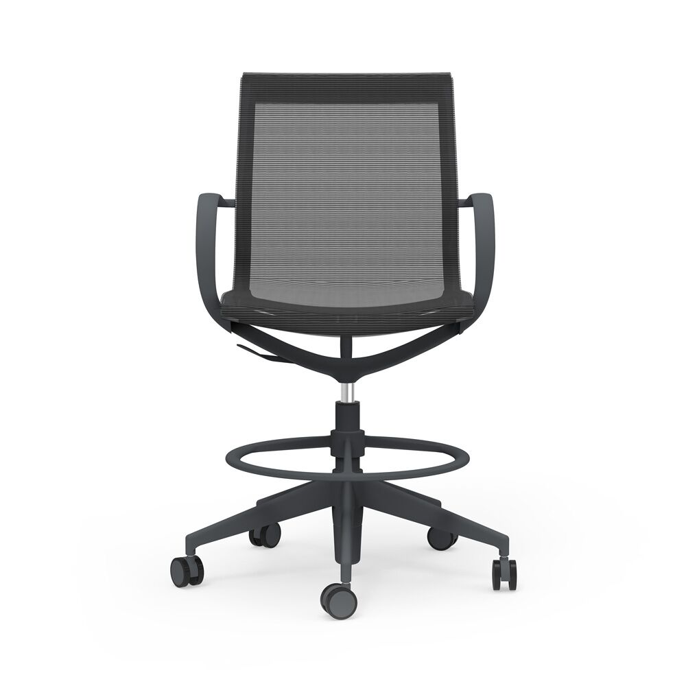 curva stool - nylon with arms | idesk - image 4
