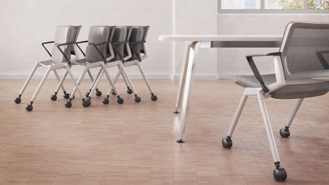 flexxy nesting/ stacking chair | ofs - image 11