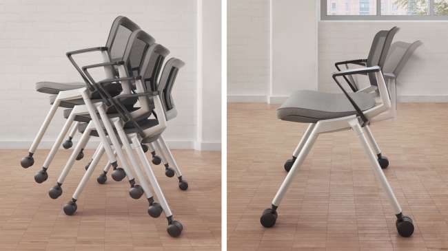 flexxy nesting/ stacking chair | ofs - image 9