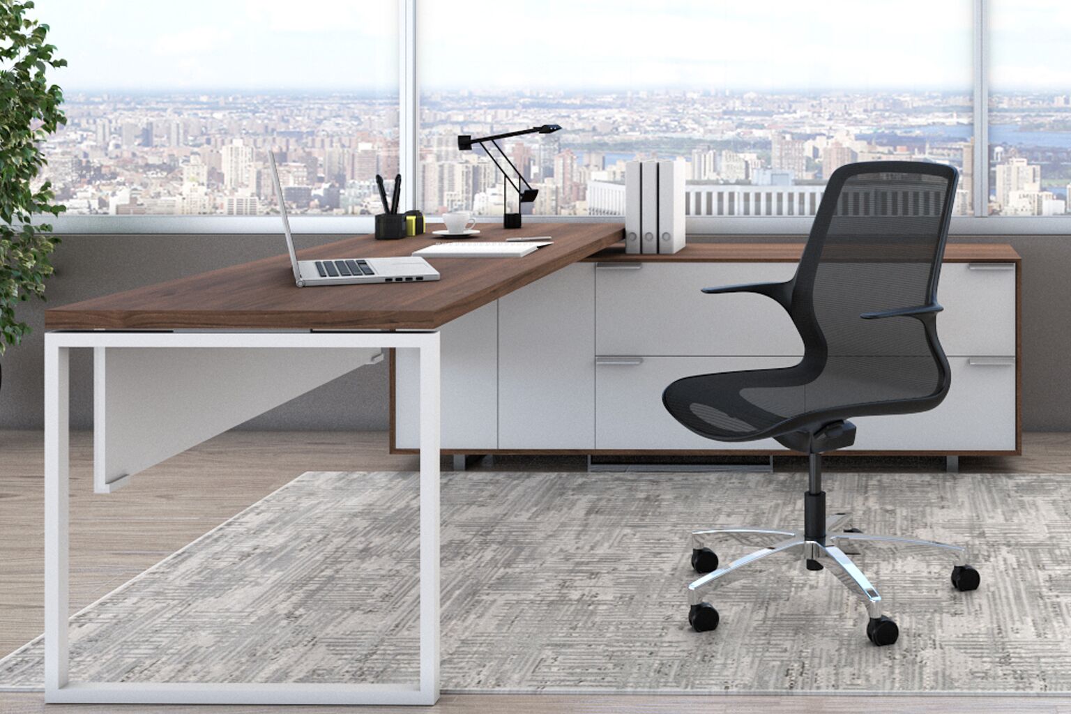 omnia all mesh conference chair | 9to5 seating - image 8