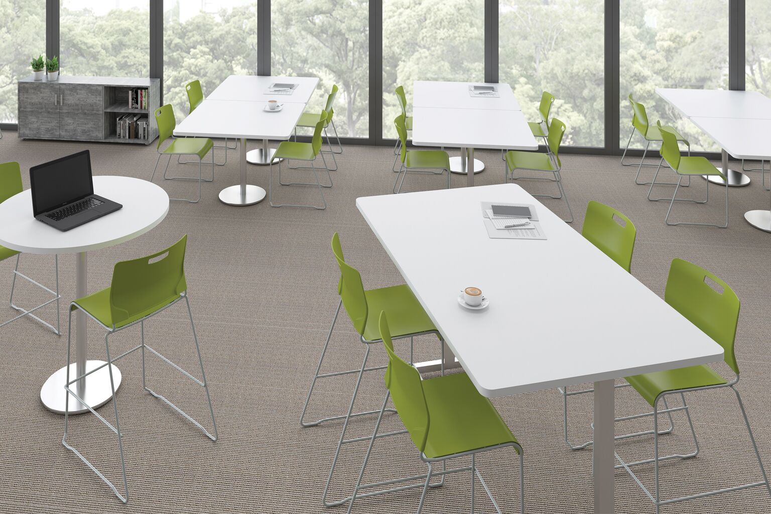 kelley stacking chair | 9to5 seating - image 12