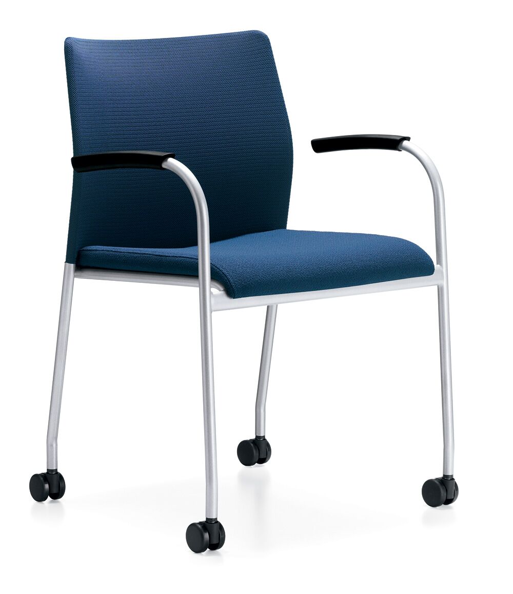 alan desk filt stacking/nesting chair keilhauer