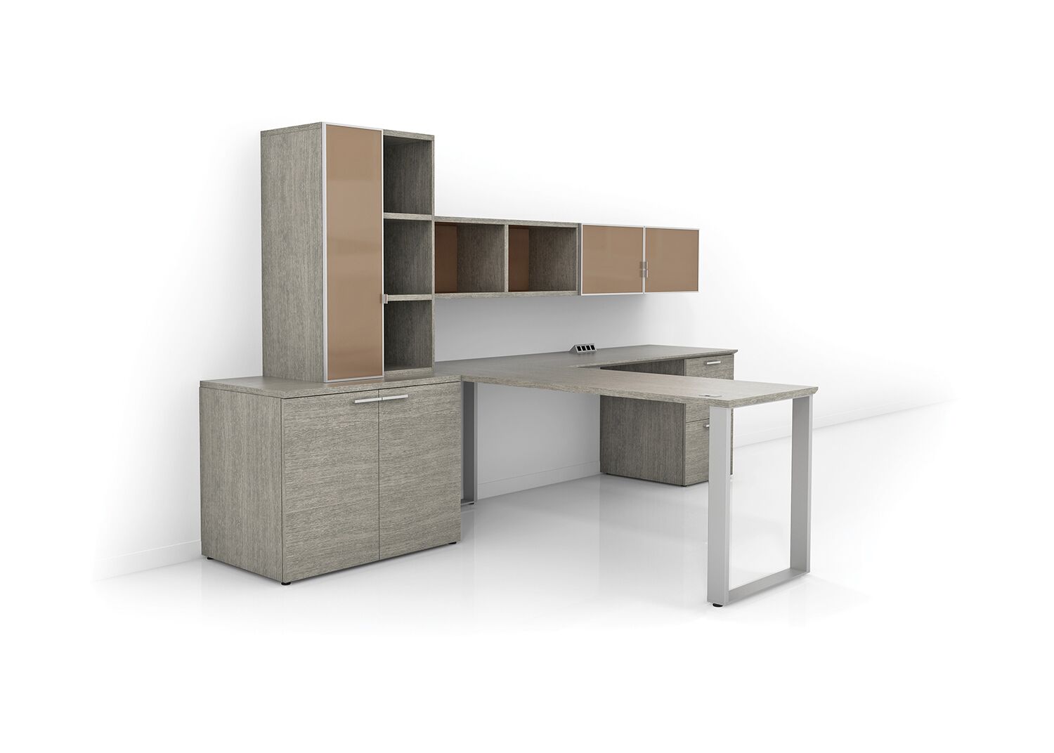 alan desk frame leg private office three h