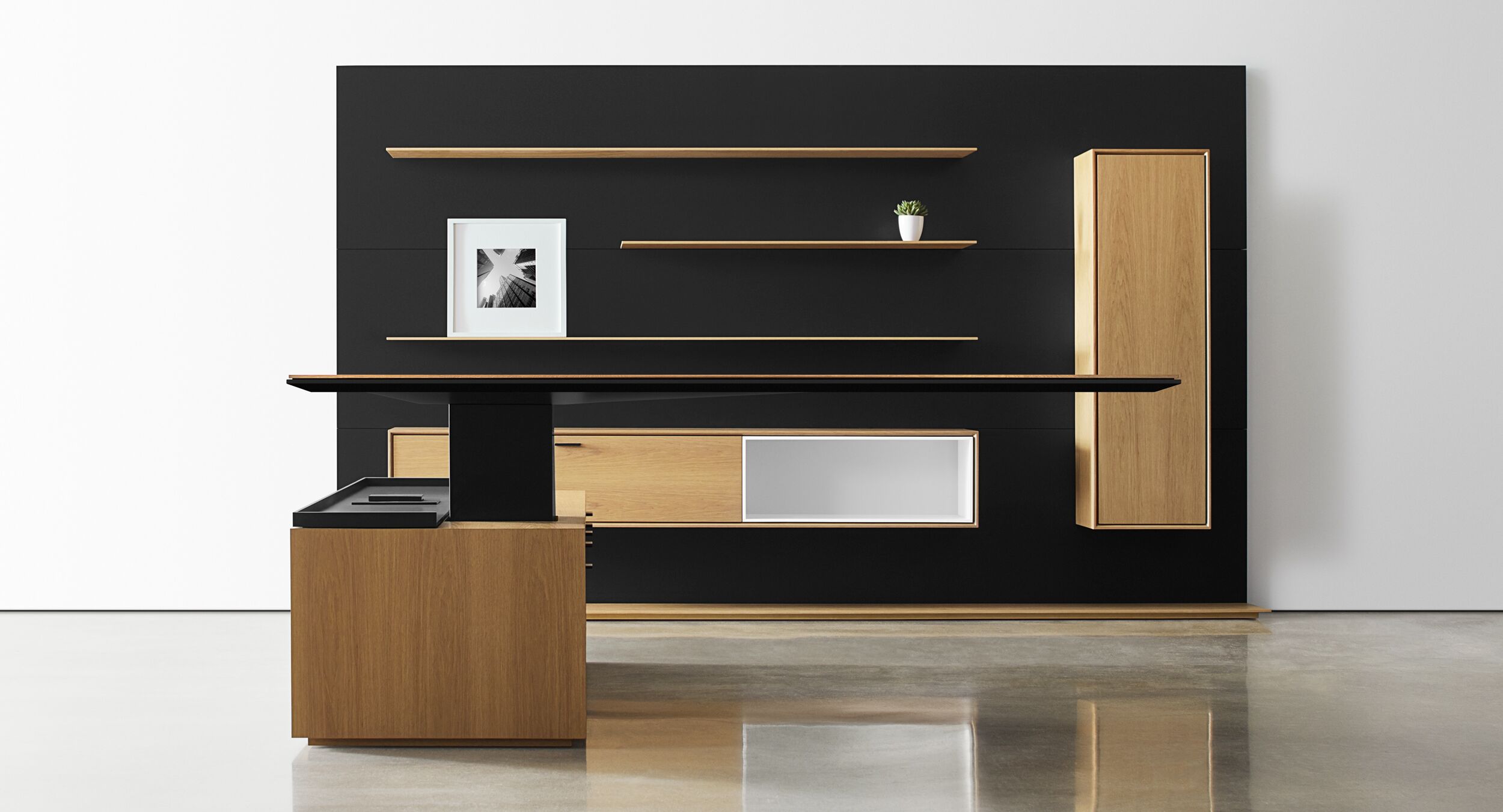 alan desk halo private office halcon