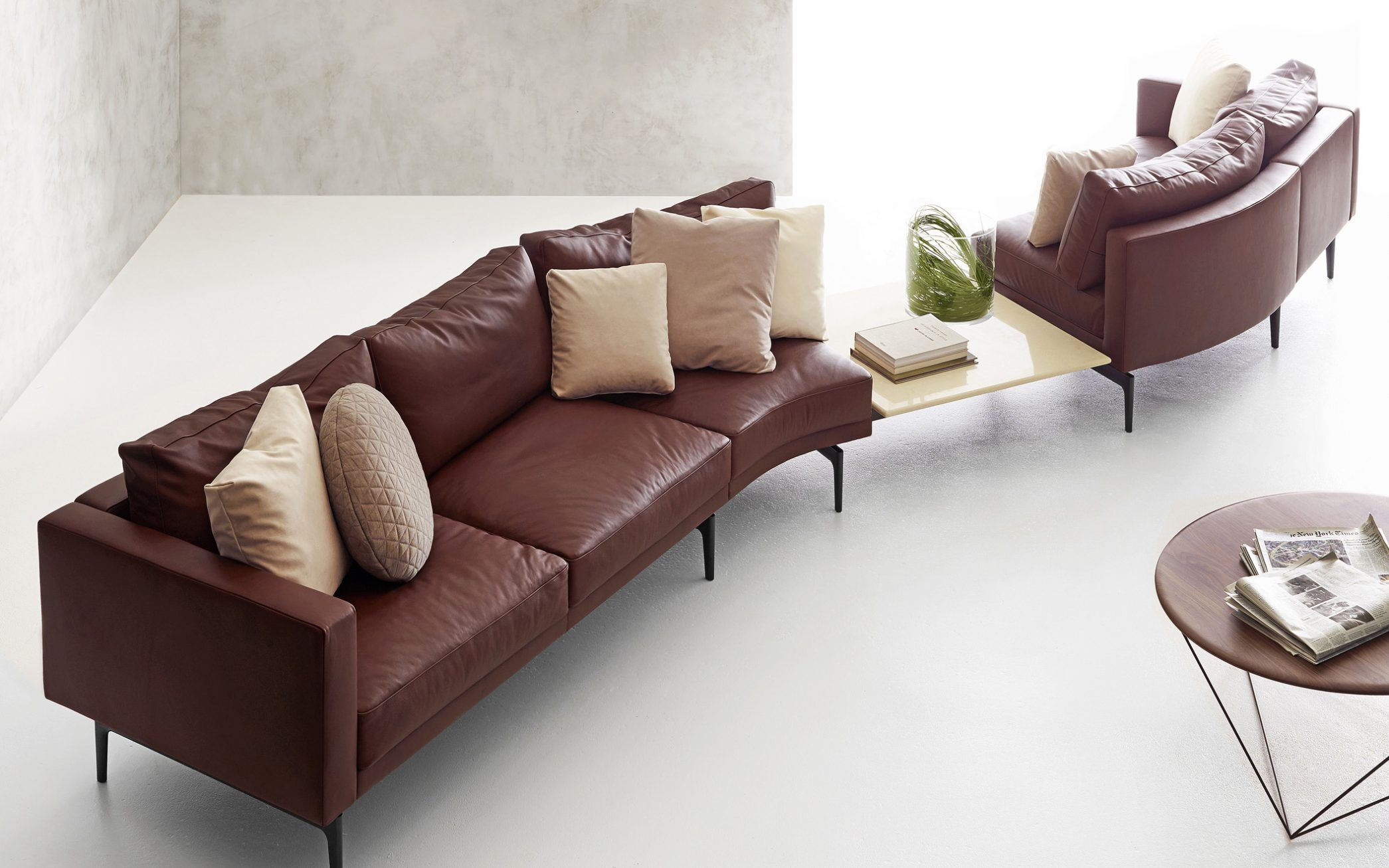 nyc relaxed lounge seating