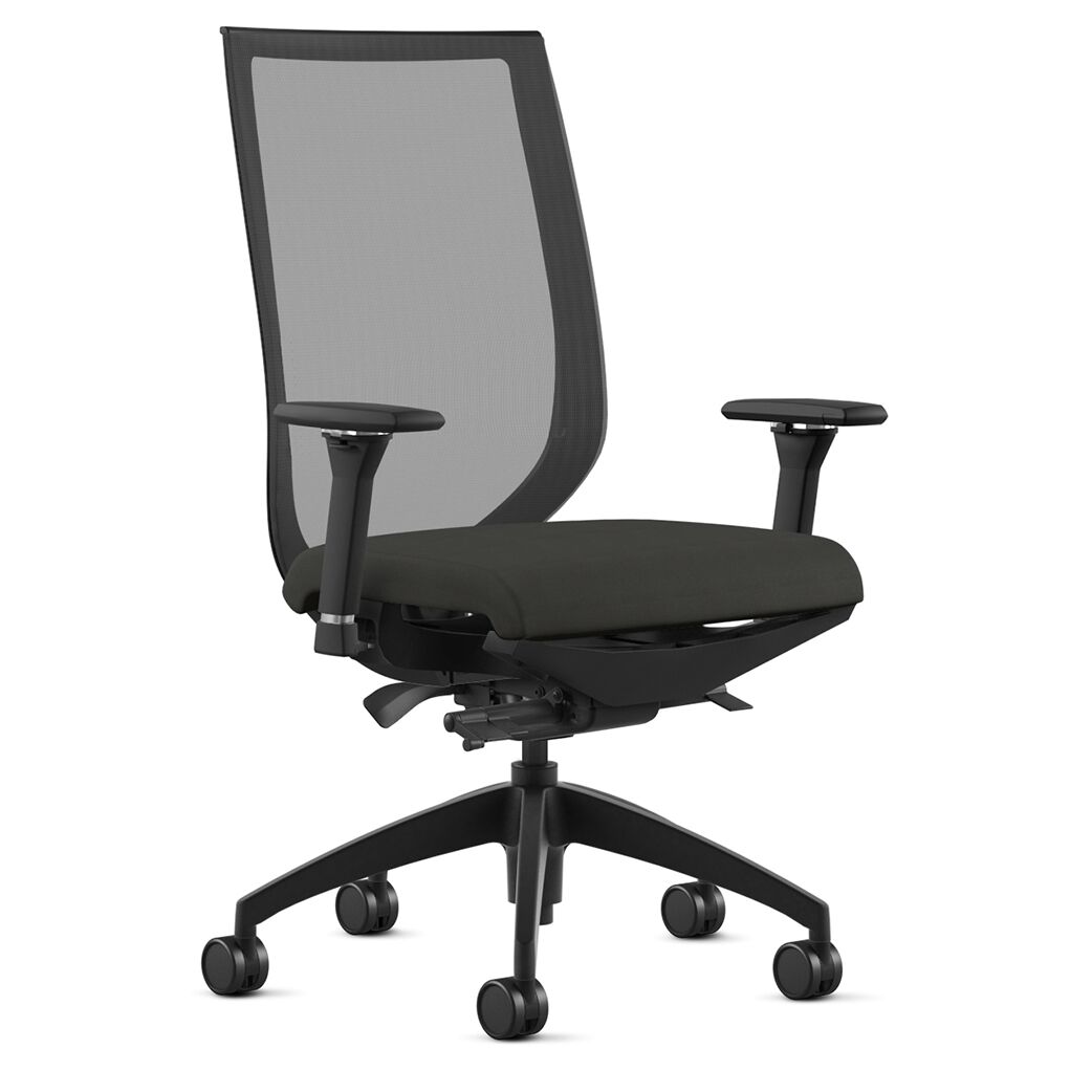 alan desk aria task chair 9to5 seating