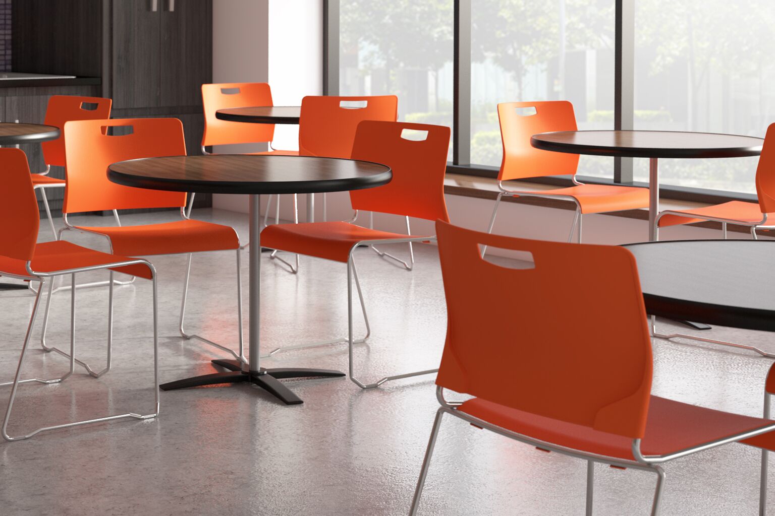 kelley stacking chair | 9to5 seating - image 11