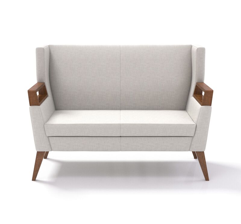 clarke wood lounge chair | coriander designs - image 14