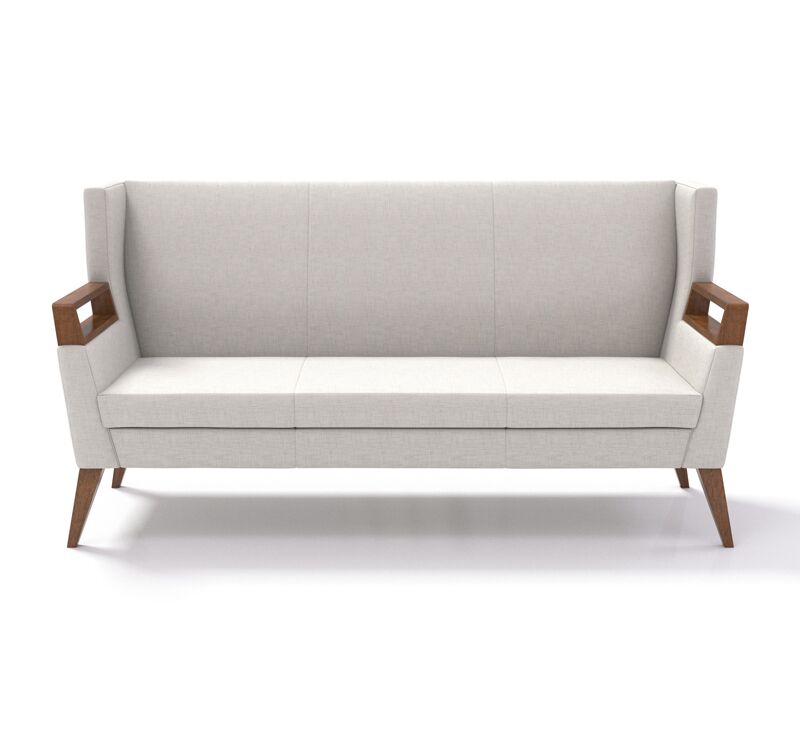 clarke wood lounge chair | coriander designs - image 12