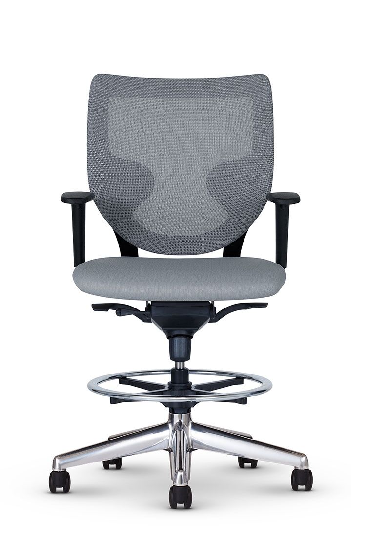 alan desk simple stool keilhauer