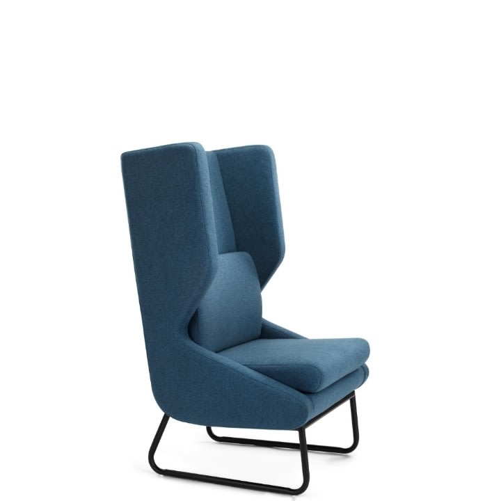 nuans design wing lounge chair alan desk