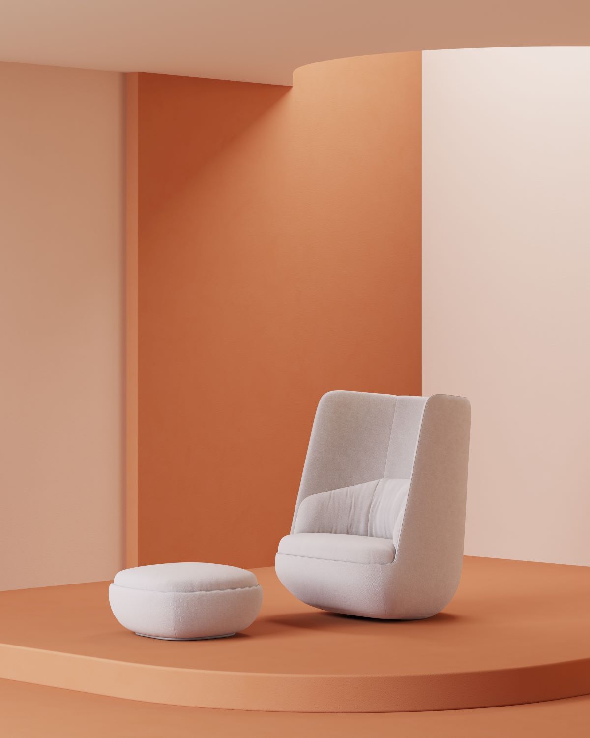 gimbal highback lounge chair | hightower - image 11