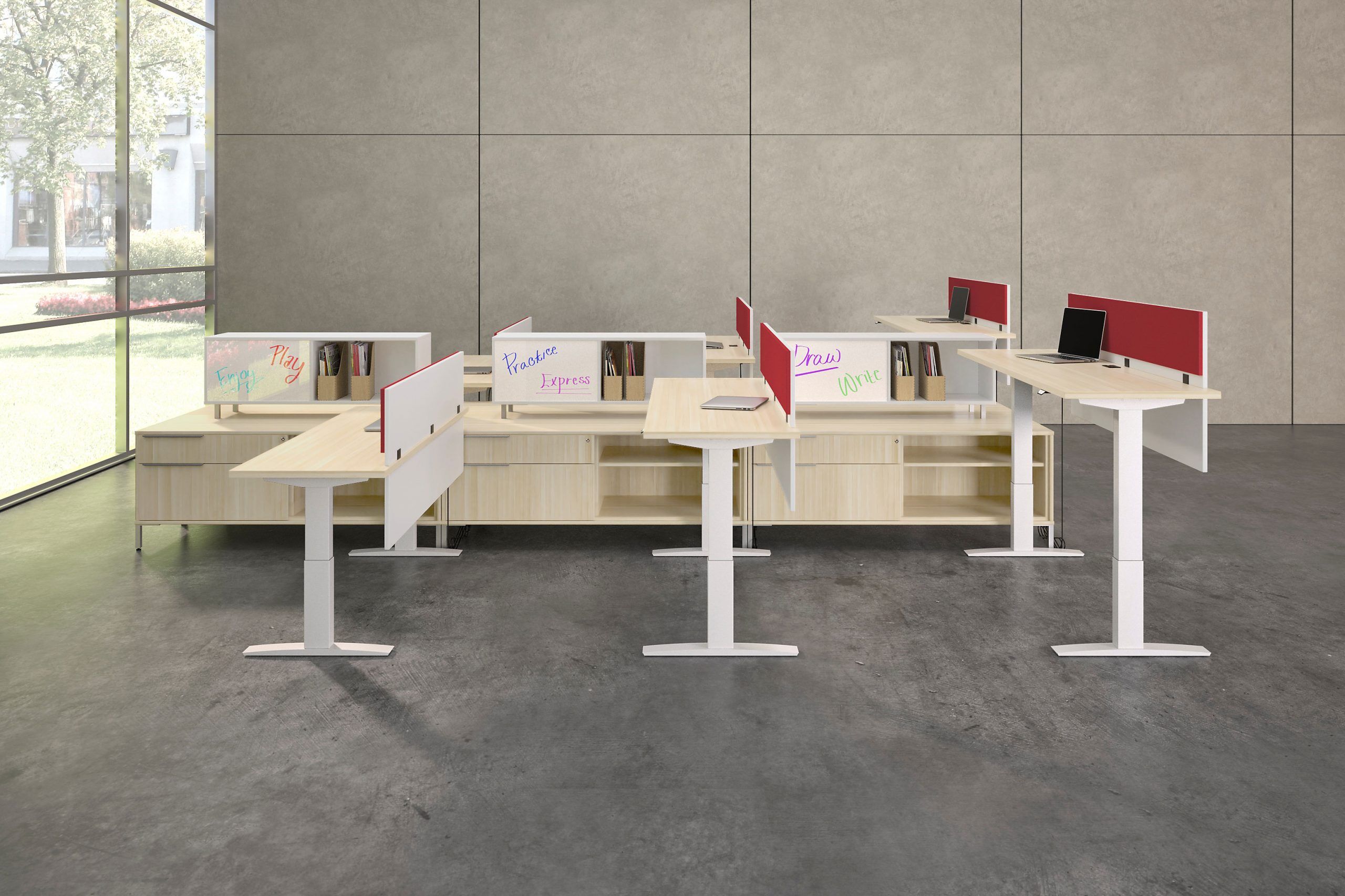 hover benching system | deskmakers - image 30