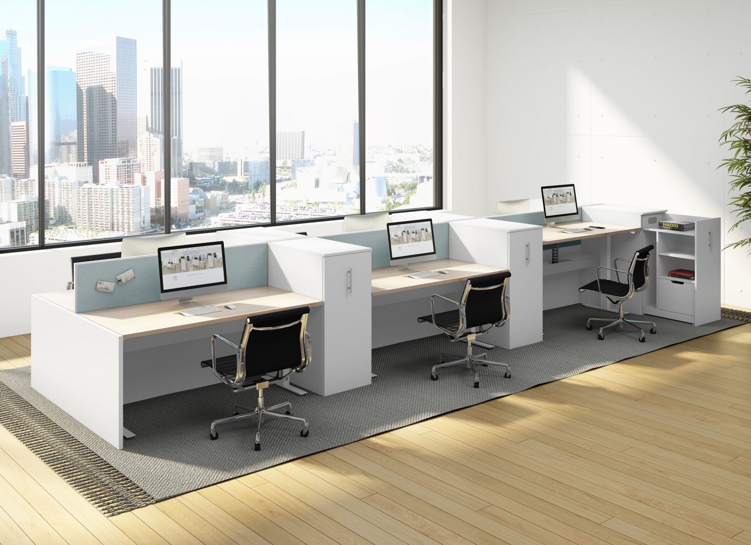 alan desk hover open plan deskmakers