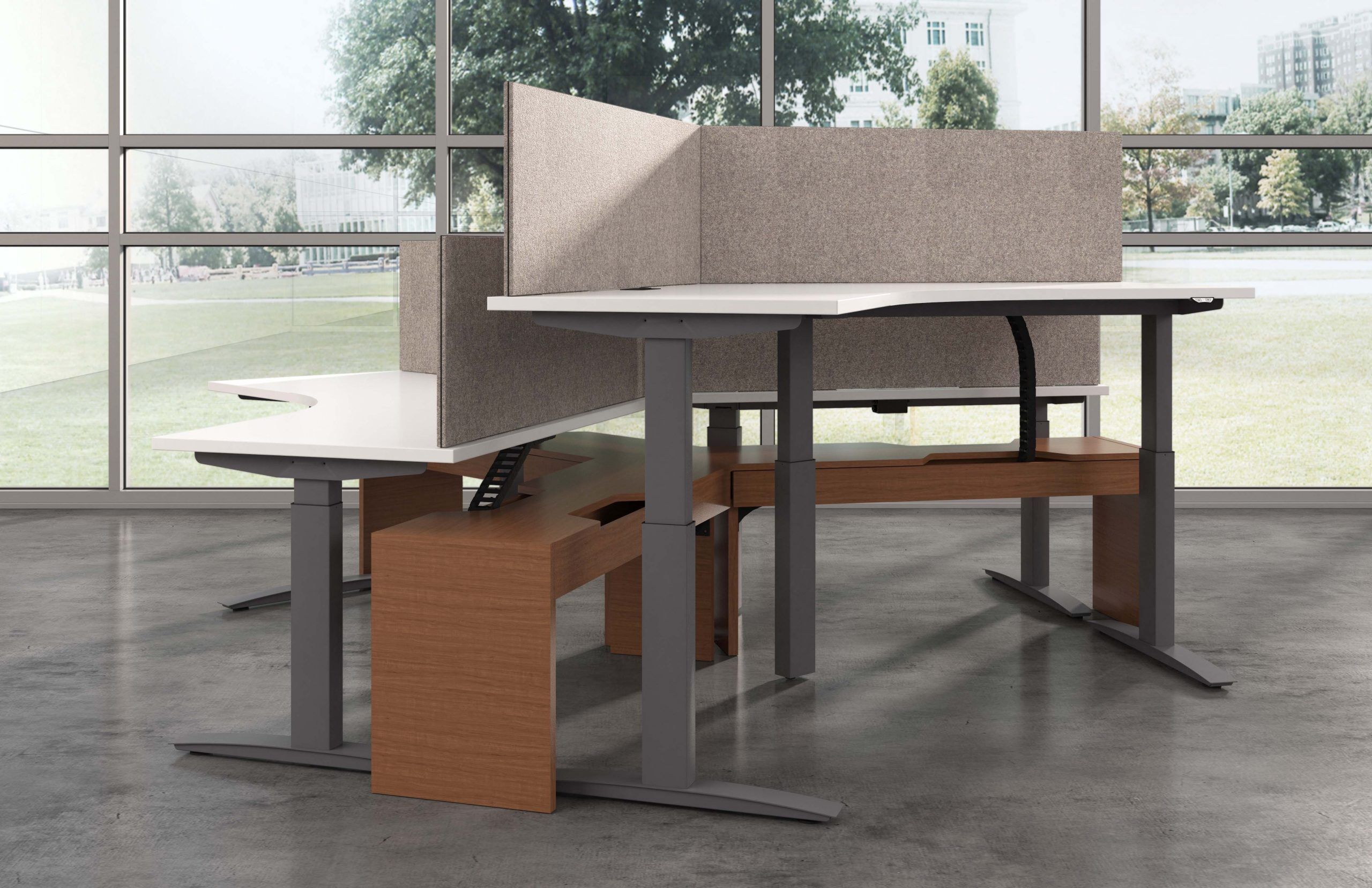 hover benching system | deskmakers - image 4