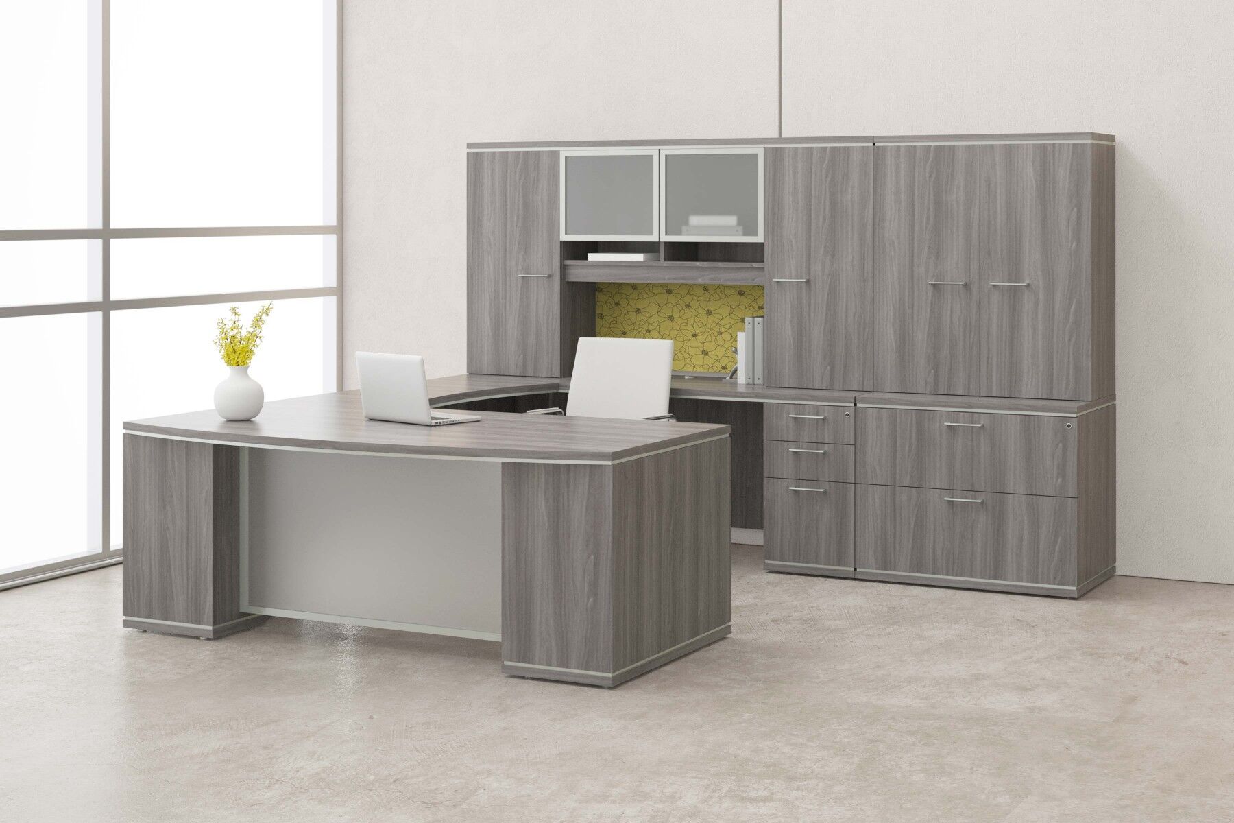 alan desk milano casegoods deskmakers