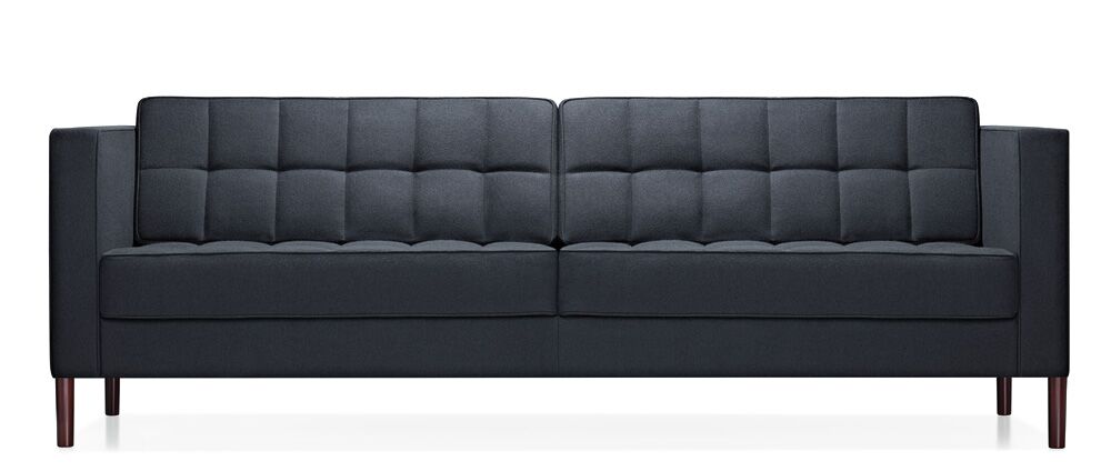 km-tufted tuxedo lounge chair | keilhauer - image 3