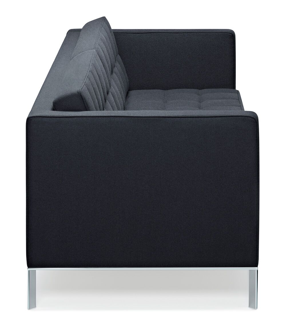 km-tufted tuxedo lounge chair | keilhauer - image 8