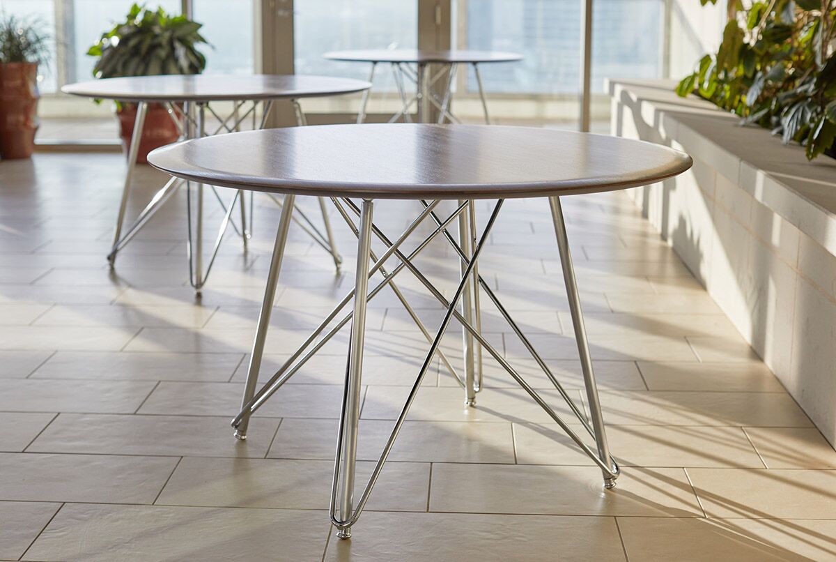 alan desk baja community table nucraft