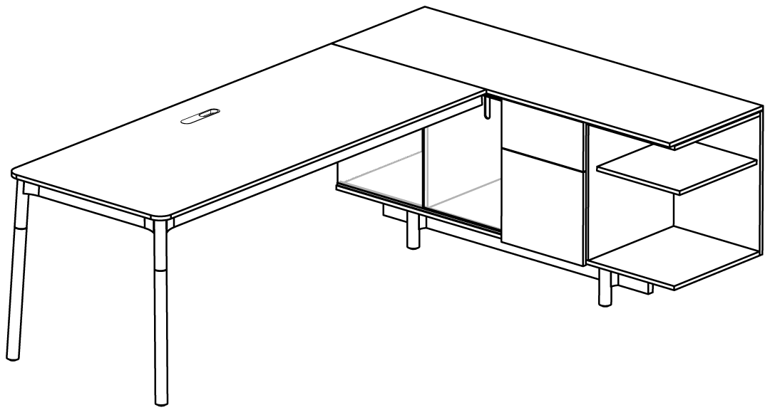 woodstock™ private office furniture | three h - image 31
