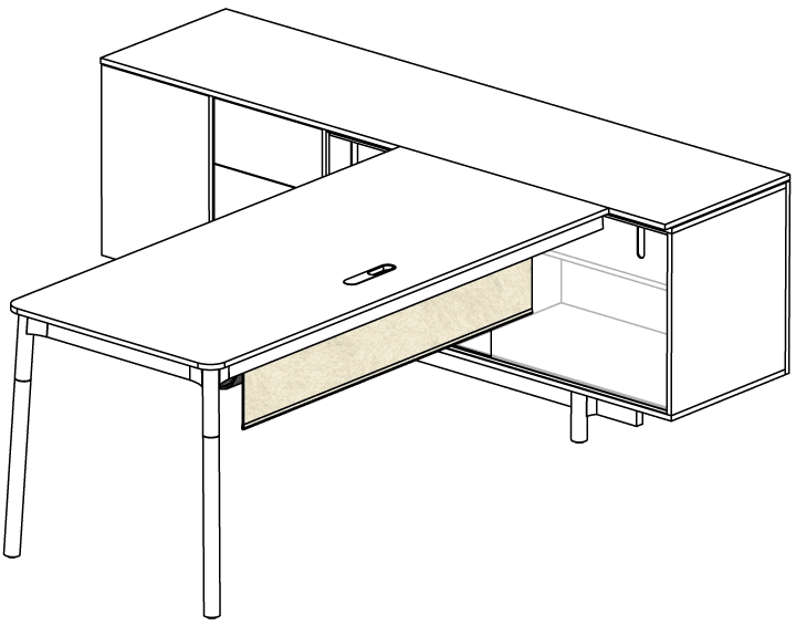 woodstock™ private office furniture | three h - image 43