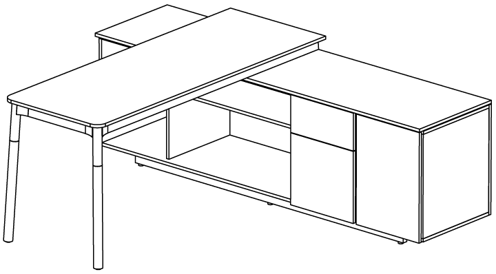 woodstock™ private office furniture | three h - image 40