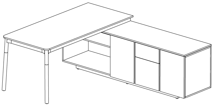 woodstock™ private office furniture | three h - image 39