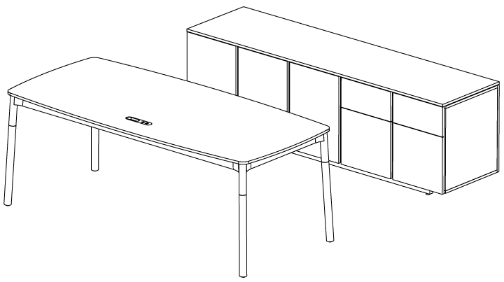 woodstock™ private office furniture | three h - image 34