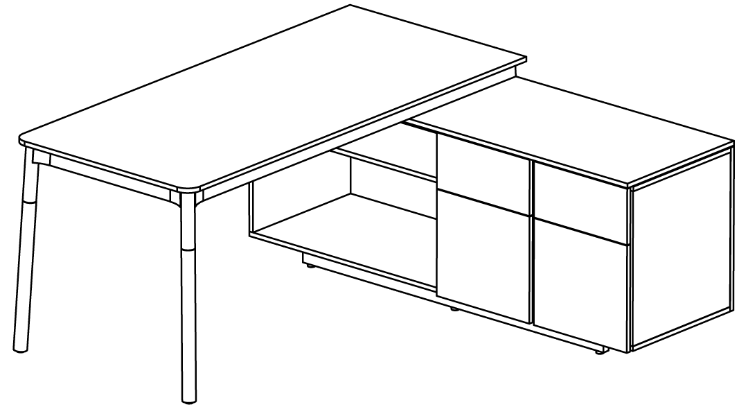 woodstock™ private office furniture | three h - image 29