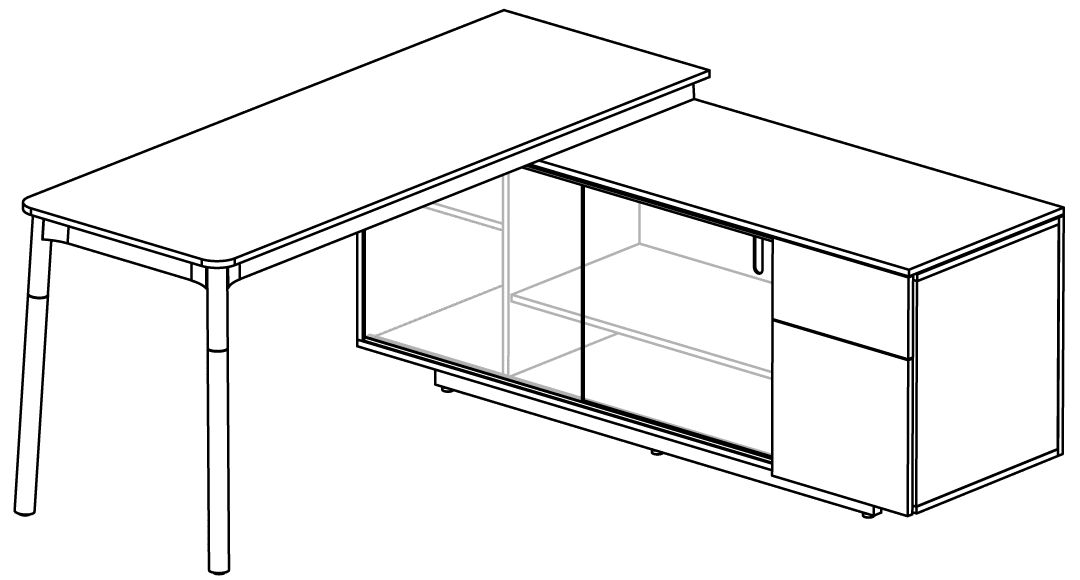 woodstock™ private office furniture | three h - image 28