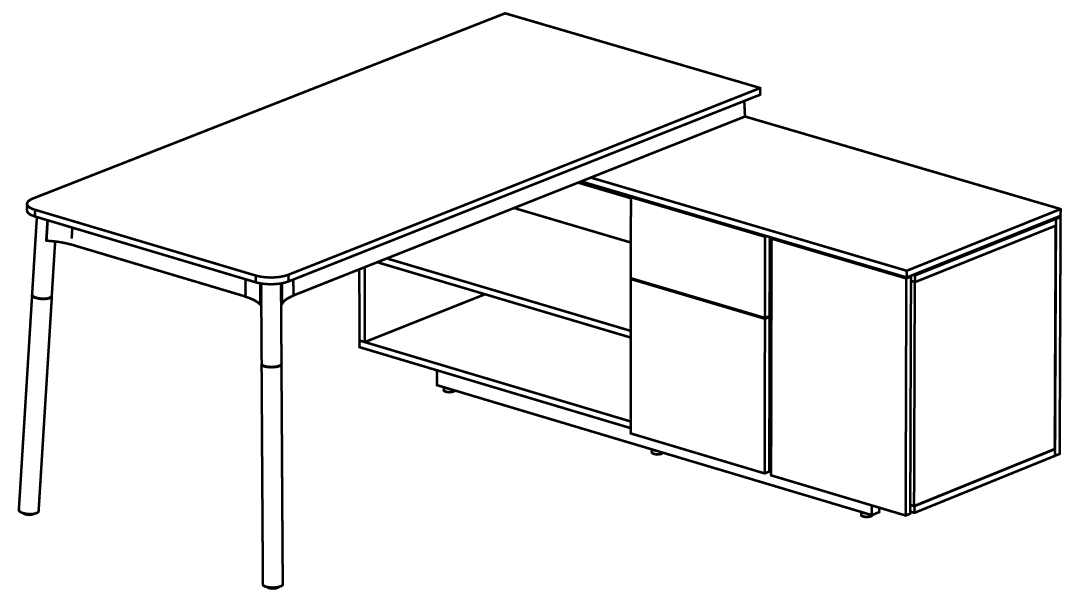 woodstock™ private office furniture | three h - image 27