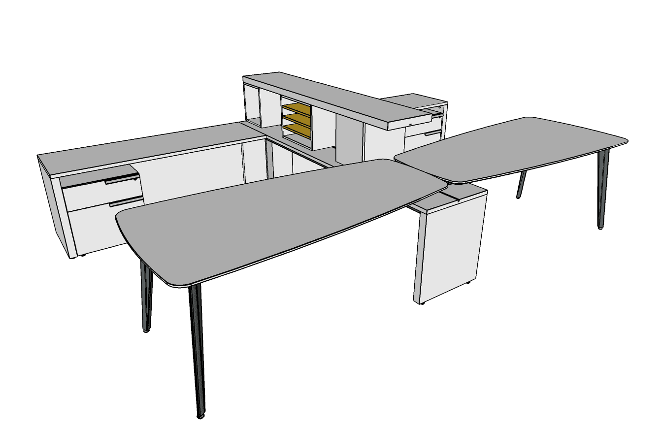 workshelf™ office desk | three h - image 34