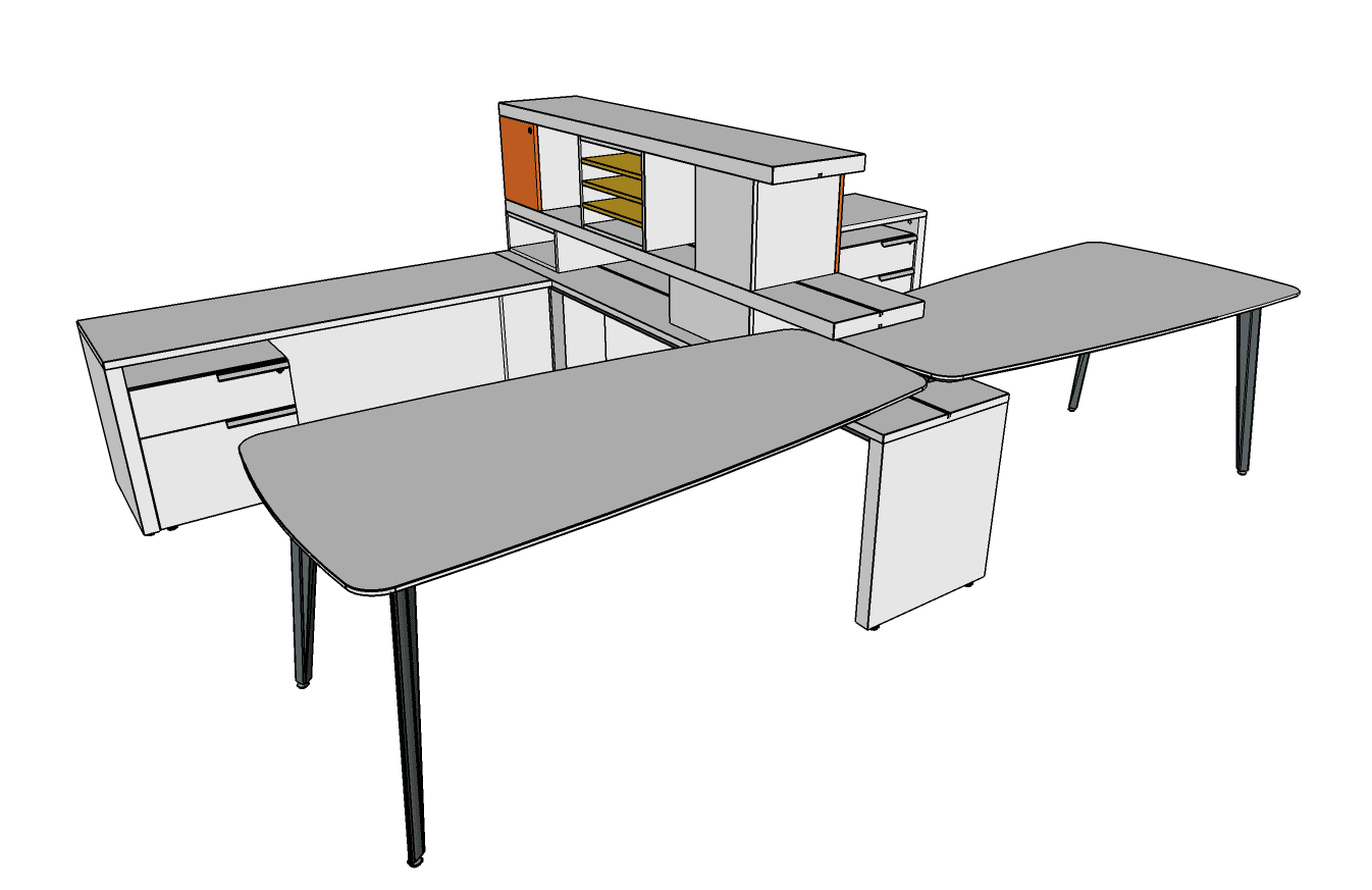 workshelf™ office desk | three h - image 33