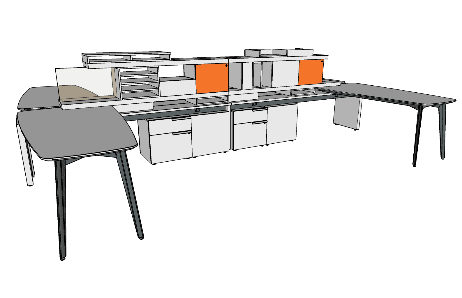 workshelf™ office desk | three h - image 24