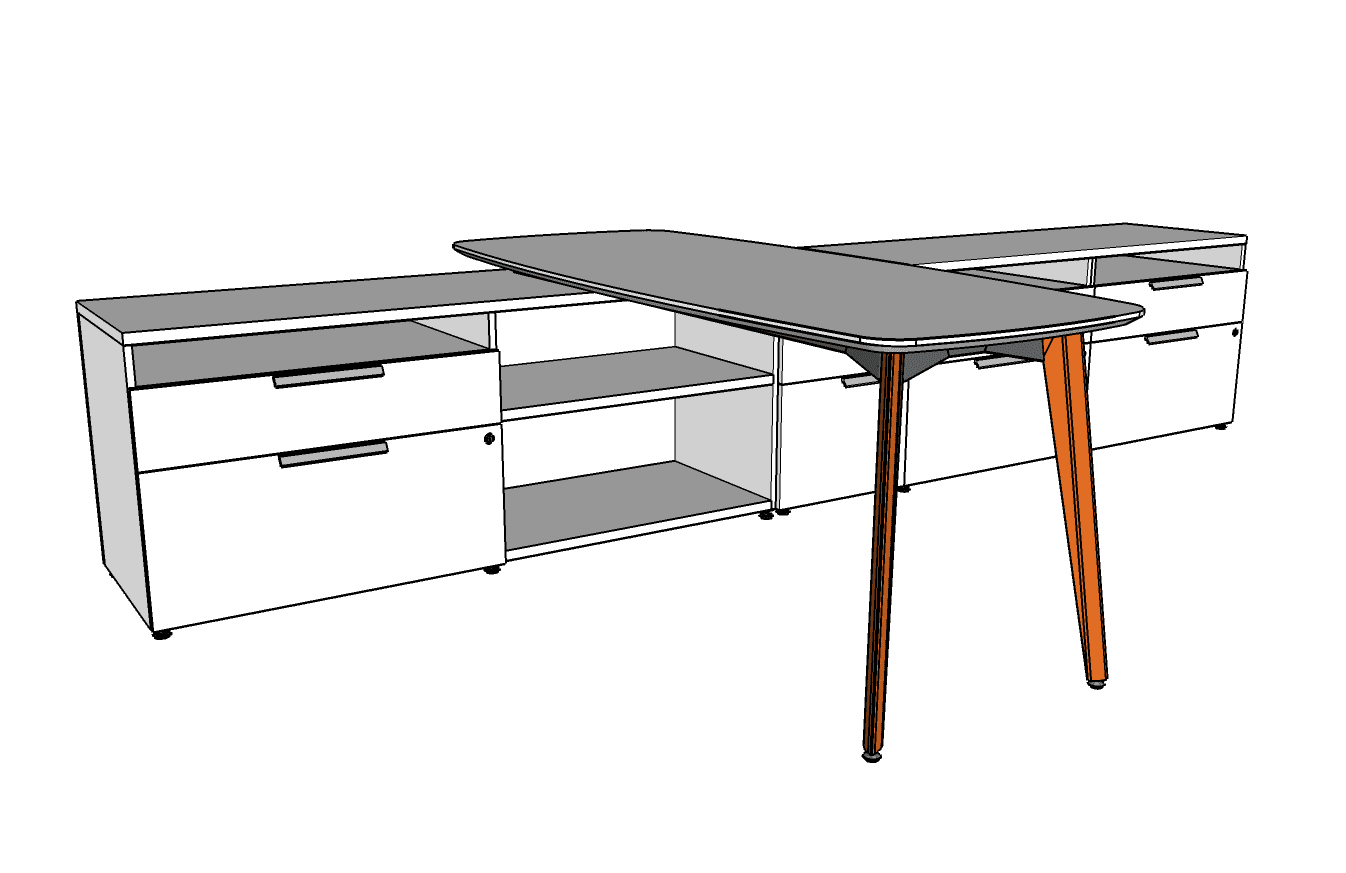 workshelf™ office desk | three h - image 31