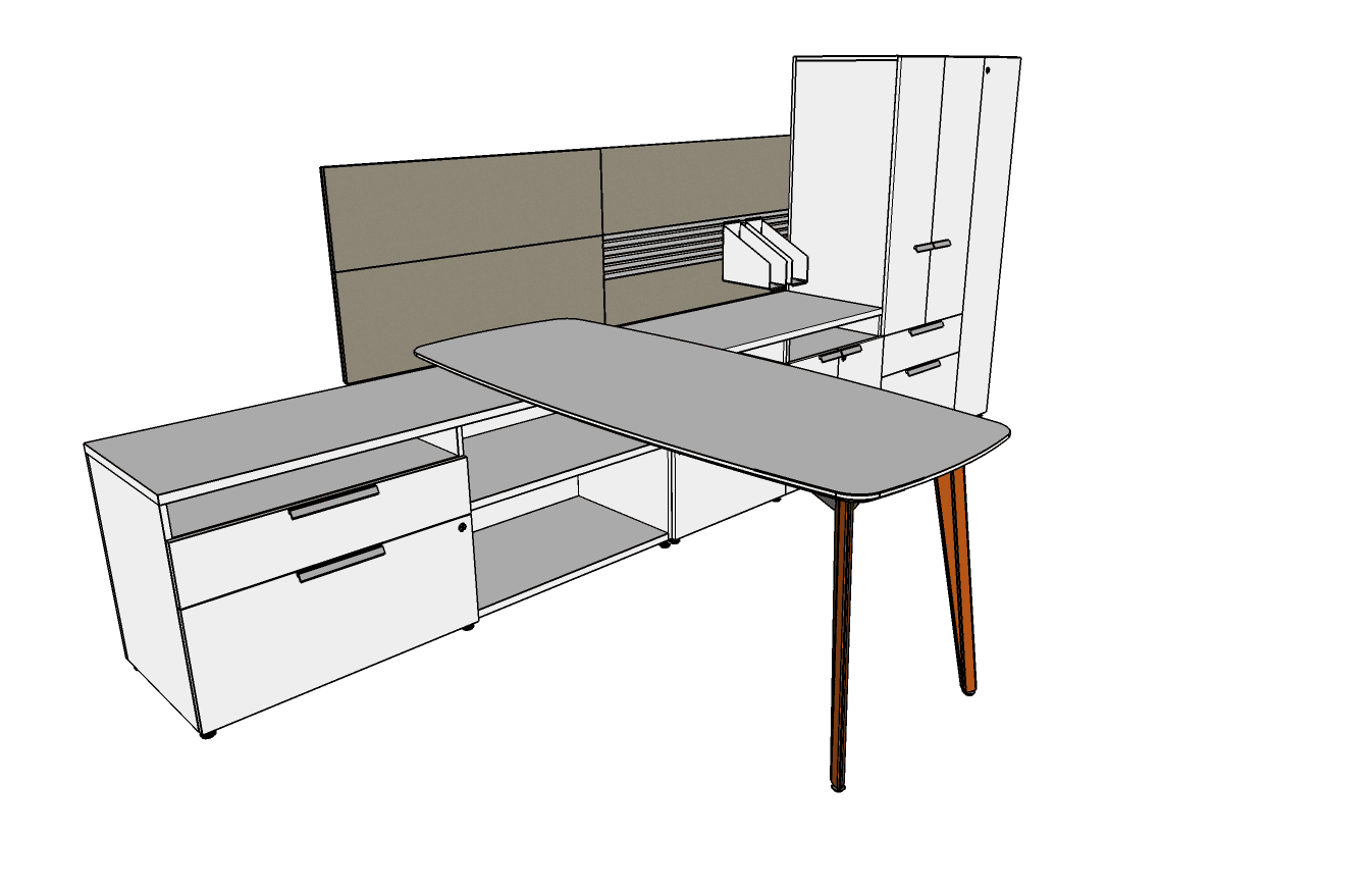 workshelf™ office desk | three h - image 22