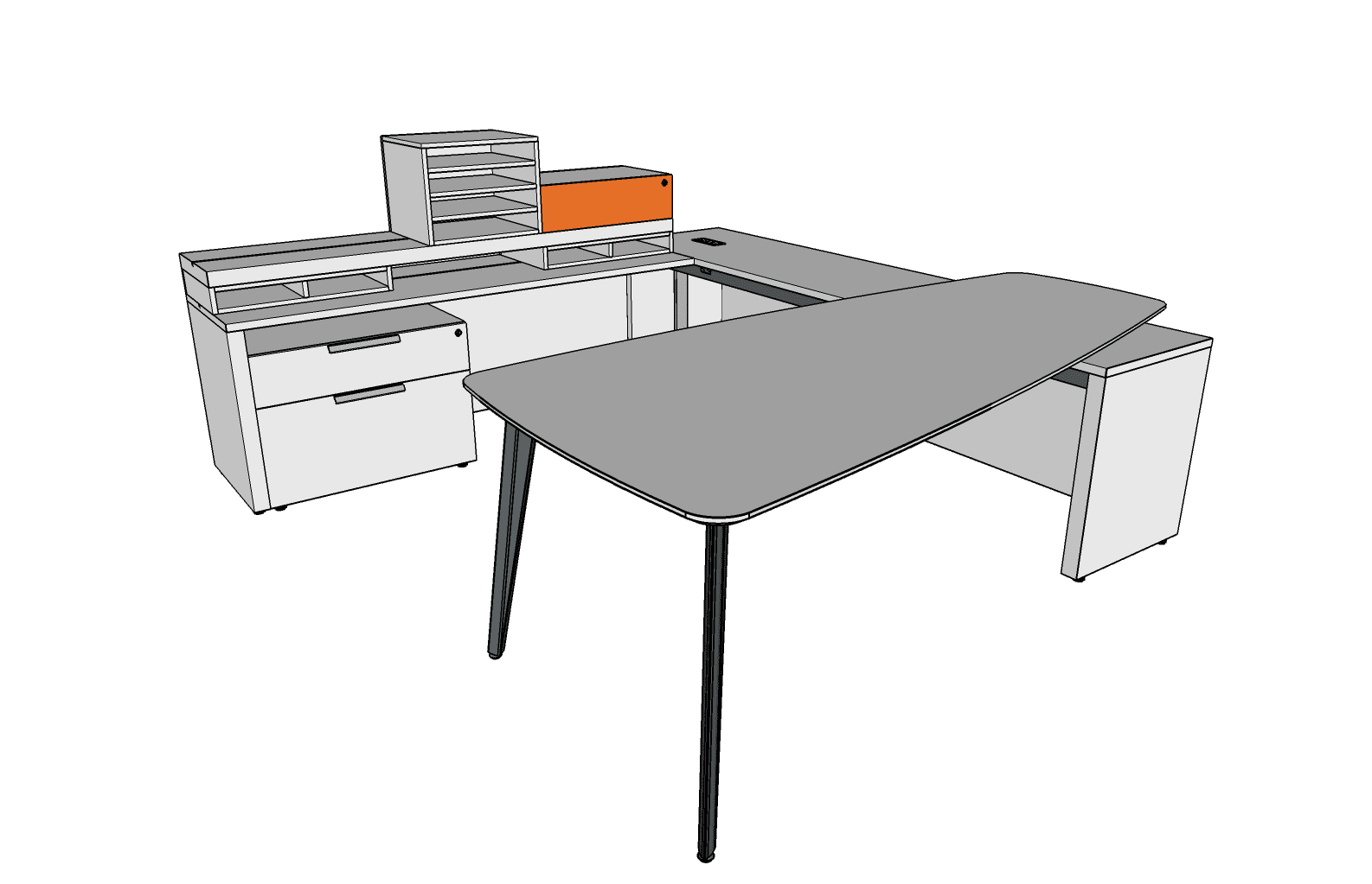 workshelf™ office desk | three h - image 29