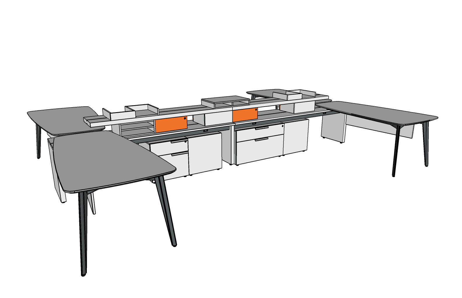 workshelf™ office desk | three h - image 28