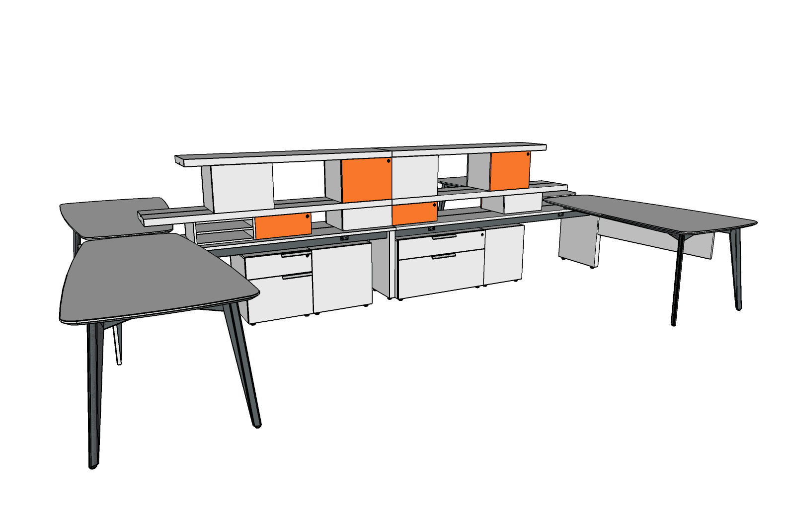 workshelf™ office desk | three h - image 26