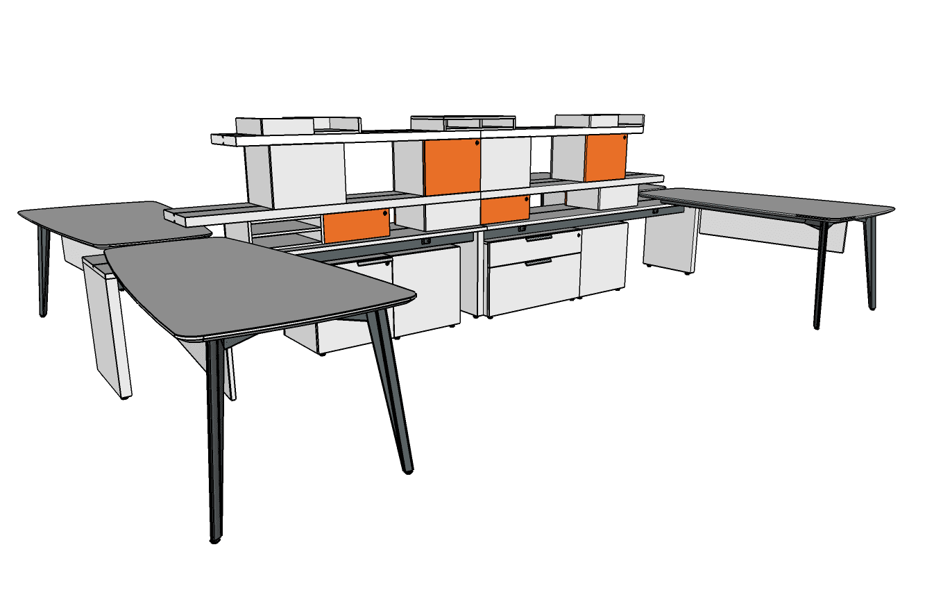 workshelf™ office desk | three h - image 27