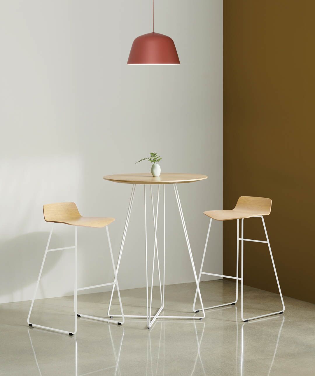 ginkgo wire round table | davis furniture - image 8